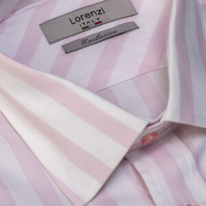 Lorenzi Stripe Cotton Shirt