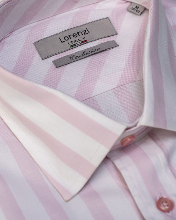 Lorenzi Stripe Cotton Shirt