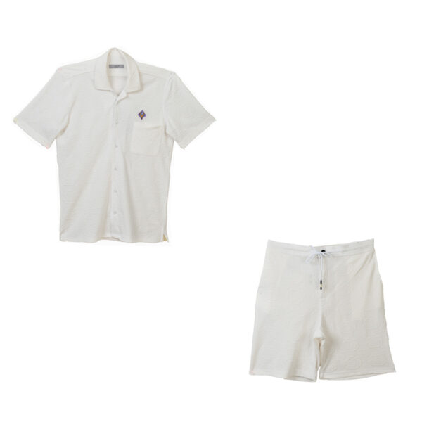 Lorenzi Stripe Cotton Shirt