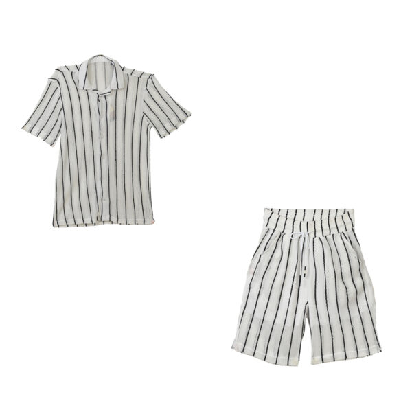 Lorenzi Stripe Cotton Shirt